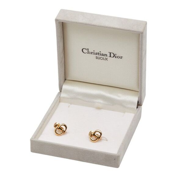 Dior CD Logo Earrings - Picture 5 of 6